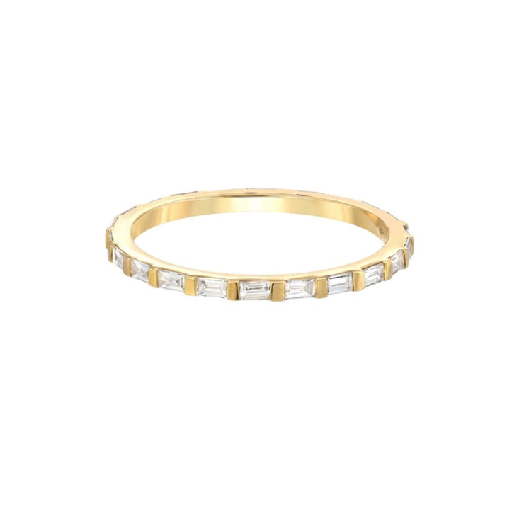 Baguette Eternity Band (east to west)