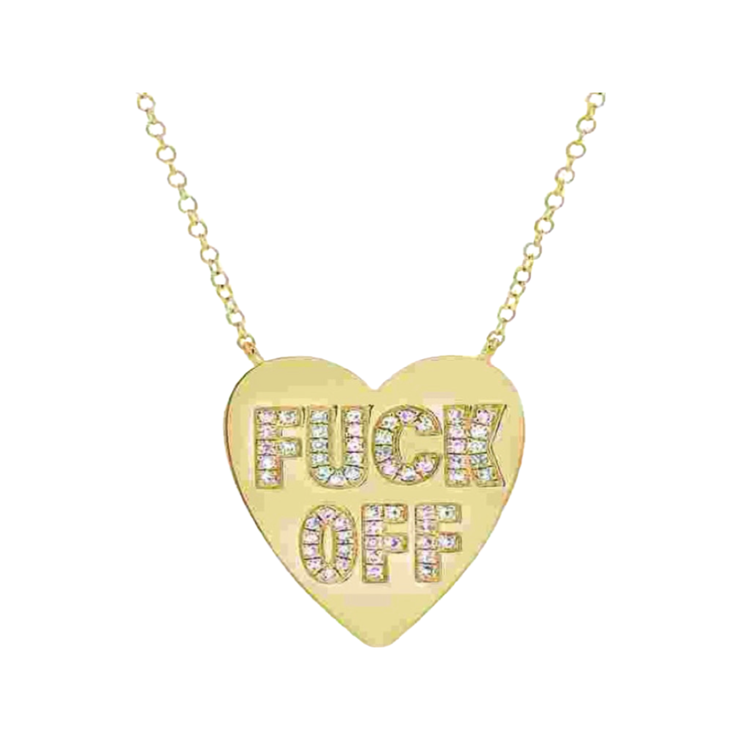 F OFF Necklace
