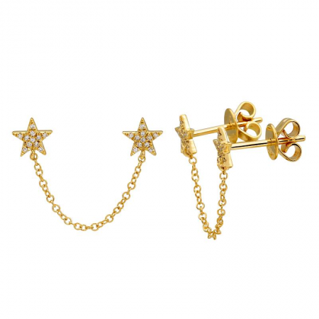 Chained Stars Studs