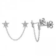 Chained Stars Studs